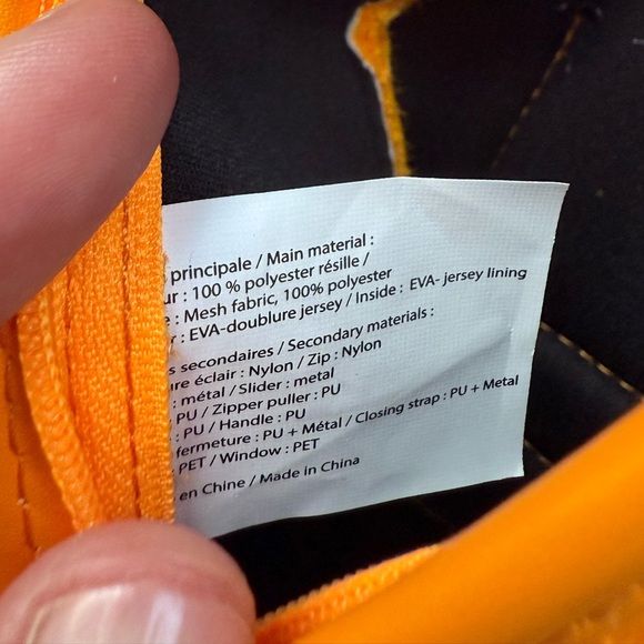 BNWOT Veuve Clicquot Brut Insulated Orange Ice Jacket - Picture 4 of 10